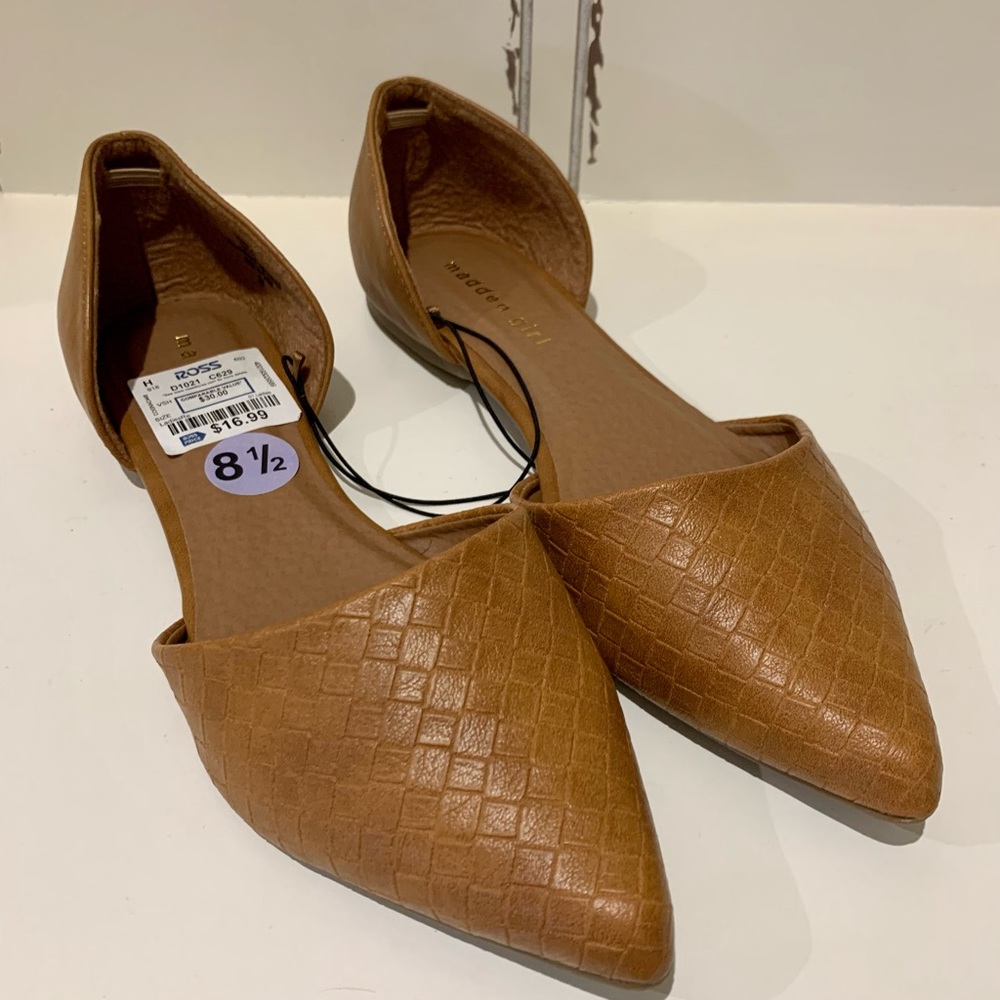 COPY - New! Madden Girl Faux Leather Flats - Size 8.5